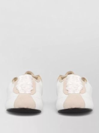 Repetto low top sneakers two tone rubber sole