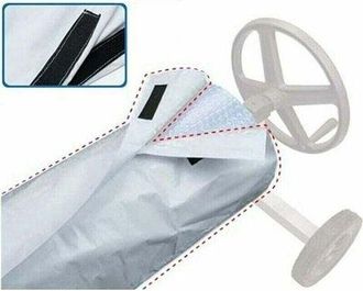 OEM Cubierta Enrollable De Tela Impermeable Para Piscina, Cubierta Protectora Para Piscinas Exteriores, Cubierta Solar, Cubierta Para Piscina Resistente A