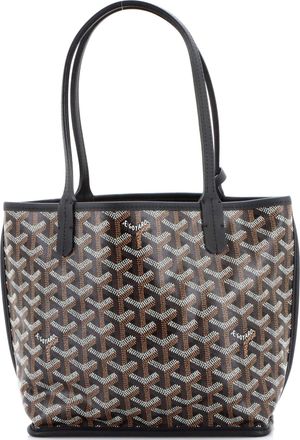 Goyard Anjou Reversible Tote Coated Canvas Mini