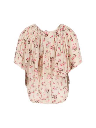 Isabel Marant Womens Top Beige Viscose