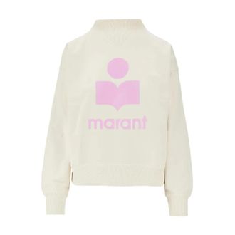 Isabel Marant Sweatshirts, female, Beige, Size: 2XS Moby Sweat Shirt