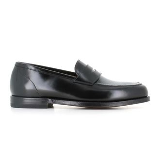 Green George Loafers, male, Black, Size: 11 US Polished Loafer