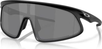 Oakley Sportieve zonnebril met uniek ontwerp - unisex - Zonnebrillen - Zwart - 49 MM - Accessoires