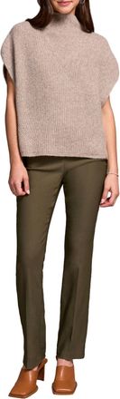 Tribal Cap Sleeve Sweater In Oatmeal