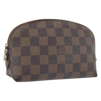 Louis Vuitton Pre-owned Pouch - Dames - Vintage Clutch - Bruin - ONE Size - Vintage
