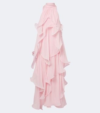 Blumarine Vestido de fiesta a capas