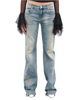 Blumarine Diamante Regular Jeans Size S