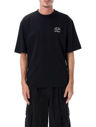 Off-white Magliette e polo bianco sporco