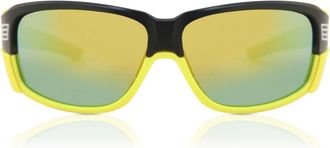 Salice 015 RWP NERO/RW GIALLO Mens Sunglasses Yellow Size Standard