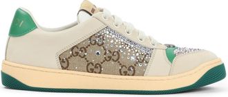 Gucci Sneakers, female, Multicolor, Size: 11 US White Crystal Sneakers