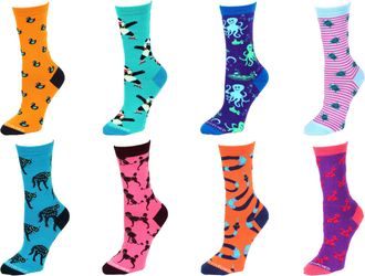 Unsimply Stitched 8 Pair Value Pack Womens Socks 1000