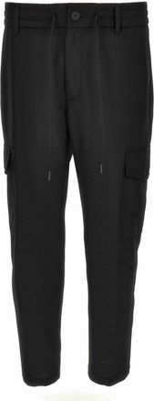 Versace Jeans Couture Broek - Heren - Slim Fit Broeken - Zwart - M - Broeken