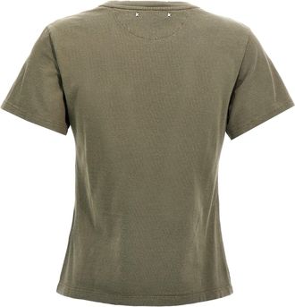 Golden Goose Womens Bicolor Cotton T-Shirt