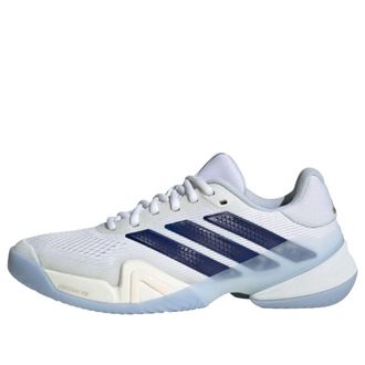 adidas (WMNS) adidas Barricade 14 Cloud White Dark Blue JS4112