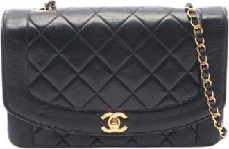 Chanel Pre-owned Vintage Schoudertas - Dames - Vintage Schoudertas - Zwart - ONE Size - Vintage