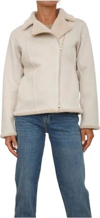 Marella Ivoor Aspet Pellic Top - Dames - Zomerjassen - Wit - XL - Polyester - Jassen