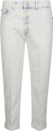 Dondup Cropped Jeans - Dames - Cropped Jeans - Blauw - W25 - Jeans