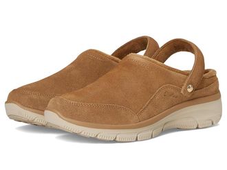 Skechers Easy Going - Distinctive Charm Womens Shoes Tan : 5.5 B - Medium, Suede