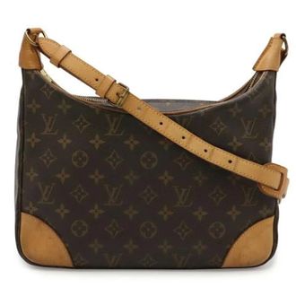 Louis Vuitton Pre-owned Monogram Boulogne Shoulder Bag M51265 - Dames - Pre-owned - Bruin - Maat: ONE Size