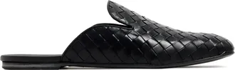 BARRETT woven leather slippers - men - CALFSKIN/Rubber/Leather/CALFSKIN - 12 - Black