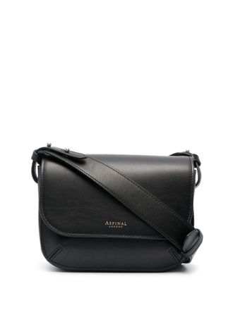 Aspinal of London Ella smooth crossbody bag - women - Calf Leather - OS - Black