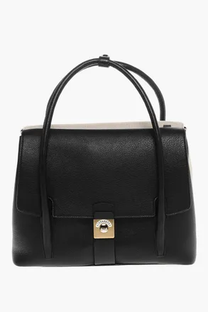 Maison Margiela Leather and Canvas Tote Bag with Removable Strap Maison Margiela