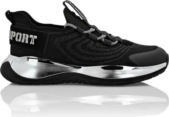 Plein Sport Runner Hi-Tech Unisex in Black at Nordstrom, Size 35