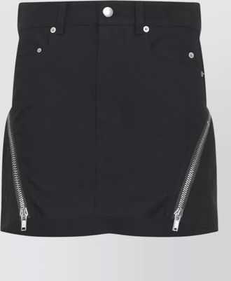 Rick Owens high-rise mini skirt