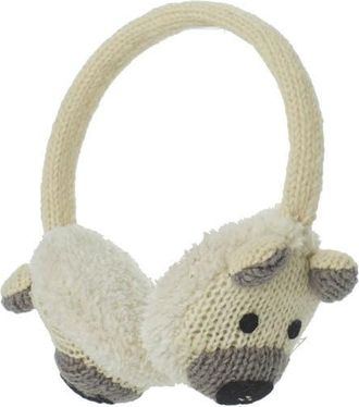 Nirvanna Designs Polar Bear Earmuffs in White at Nordstrom