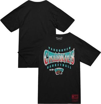 Mitchell & Ness Mens Mitchell & Ness Black Vancouver Grizzlies Worldwide Collection Glow Up T-Shirt at Nordstrom, Size Medium