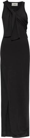 Coperni Abito lungo con nodo - Nero