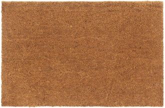 vidaXL Felpudo De Fibra De Coco Natural 65x100 Cm Vidaxl