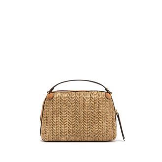 Gianni Chiarini Dames, Tassen, Beige, Maat: ONE Size Leer