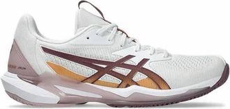 Asics Womens Solution Speed Ff 3 Shoes In White/dusty Mauve