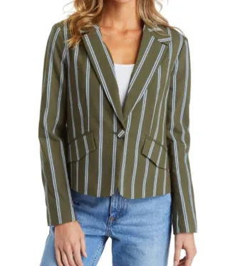 Drew Nicki Blazer In Army