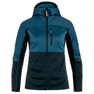 Fj&auml;llr&auml;ven Abisko Trail Fleece Fleecejacke f&uuml;r Damen | blau