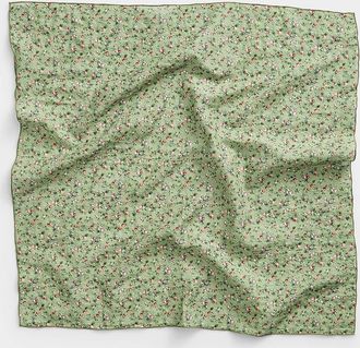 Simons Womens Mini-strawberry 100% cotton scarf