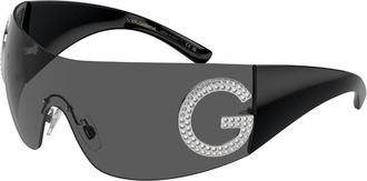 Dolce & Gabbana DG2298B 05/87 Womens Sunglasses Black Size 140