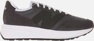 New Balance Mens New Balance 370 Trainer Black Cement/Castlerock - Size: 11