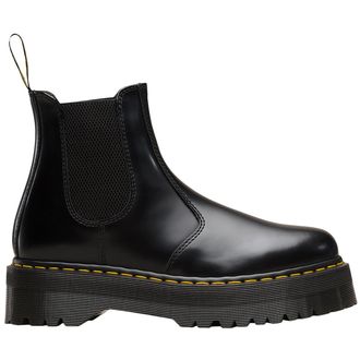 Dr. Martens 2976 Quad Polished Smooth Unisex Chelsea Boots - Black - Size:UK 6.5