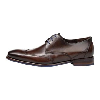 Floris Van Bommel De Stijler - Heren - Nette schoenen - Bruin - 40 2/3 EU - Leer - Schoenen