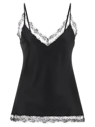 Ermanno Scervino Black Silk Womens Lingerie