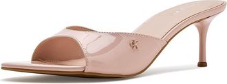 Calvin Klein Vixie Womens Sandals Light Pink Patent : 7.5 M, Faux Leather