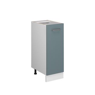 Vicco Mueble Bajo Universal R-line, Gris Azulado, 30 Cm Con Puerta, Sin Encimera Vicco