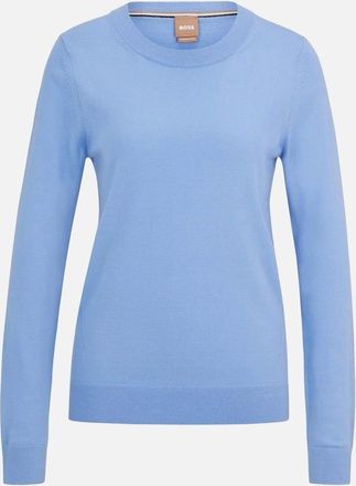 HUGO BOSS Womens Feganasi Sweater - Blue - Size: 10