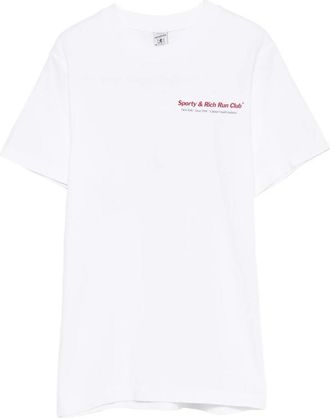 Sporty & Rich Logo-print T-shirt