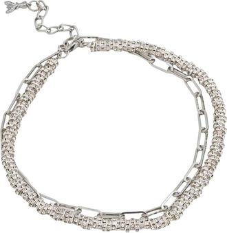 Patrizia Pepe Gelaagde Ketting - Dames - Kettingen - Grijs - ONE Size - Accessoires