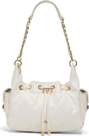 Aldo Sephiraa Faux Leather Shoulder Bag in White at Nordstrom