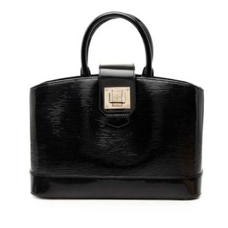 Louis Vuitton Tweedehands leren Louis Vuitton tassen - Dames - Pre-owned - Zwart - Maat: ONE Size Leer