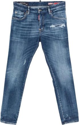 Dsquared2 Slim-fit Jeans - Heren - Slim Fit Jeans - Blauw - S - Katoen - Jeans